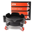 Spta Bucket Dolly With 5 Wheels, Car Wash Roller, Easy Push Rolling Ba... New. Price: $51.54.