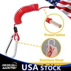 Red 6FT Stainless Steel Trailer Breakaway For Cable Rv Emergency Boat New. Price: $12.19.