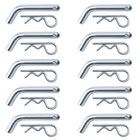 Heneng 10 Pcs Heavy Duty Trailer Hitch Pins And Clips, 1/2" 12.7MM X 63.5MM New. Price: $31.18.