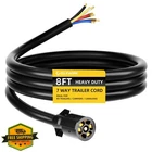 Islewire Way Trailer Cord 8FT 7-PIN Rv Blade Molded Cable New. Price: $44.99.