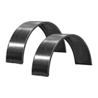 Set Of Single Axle 9X32 Smooth Steel Rolled Fender New. Price: $134.00.