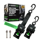 Rhino Usa Retractable Boat Trailer Tie Down Straps 2PK Durabl... Fas New. Price: $108.13.