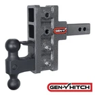 Geny Megaduty 16K 2" Offset 2.5" Rise Drop Hitch Pintle Dual Ball 2K Tw Truck New. Price: $369.95.