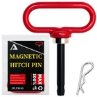 Eilxmag Magnetic Hitch Pin, Lawn Mower Trailer 12.7MM 88.9MM, RED-1PC New. Price: $22.34.