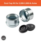 Curt 2023134661 Dust Cap Kit For 2,000 To 3,500-LB. Axle Hubs 1.988" Outer Dia New. Price: $24.78.