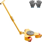 Vevor Machinery Skate Dolly Mover With Handle 6614LBS/3T 360 Swivel Pu Wheels New. Price: $115.90.