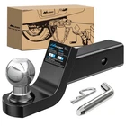 Nilight Fusion Trailer Hitch Mount 1-7/8" Ball & 2" Drop, Black New. Price: $42.99.