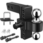 Kohree 2-IN-1 Adjustable Trailer Hitch For 2-INCH Receiver, 6" Heavy Duty Alu... New. Price: $152.21.