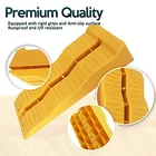 Zonetech Automotive Leveling Premium Quality Camper Trailer Suv Car Wheel Chocks Used. Price: $32.63.