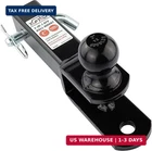 Toptow Atv/utv Trailer Hitch Towing Mounts, 2-INCH Ball, Clevis Pin, Fits New. Price: $50.44.