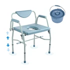 Vevor Raised Toilet Seat With Drop Arm 1000 Lbs Adjustable Height Commode Chair New. Price: $110.90.