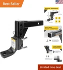 Maxxhaul 70067 Adjustable Ball Mount - 5,000 Lb Capacity With 8 Height Positions New. Price: $93.99.