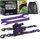 Rhino Usa Retractable Ratchet Straps (2-PACK) Inch X 10 Feet (1,209LB Break New. Price: $62.28.