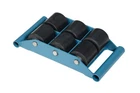 Vestil FMS-6 Fixed Machinery Skate W/ Nylon Roller 10-1/2"L,8-1/2"W,4"H, Ton New. Price: $206.39.
