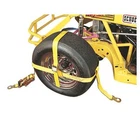 Speedway Tire Bonnet Wheel Tie Down Trailer Ratchet Strap, Black New. Price: $59.99.