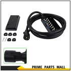 12 Foot 7 Way Plug Inline Pre-wired Trailer Cord Junction Box Cable New. Price: $32.49.