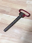 Steel Hitch Pin 3/4" X 6" Plastic Coated Head (no Clip) Used. Price: $10.00.