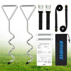 Kohree Rv Awning Tie Down Kit, Upgraded Heavyduty Camper Anchors A... New. Price: $34.78.