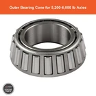 Outer Bearing Cone -5,200 To 6,000-LB. Axles Pack Of 10 New. Price: $89.99.