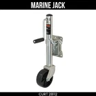 Curt Marine Jack With 6 Inch Wheel 1200 Lbs 10 Travel 28112 New. Price: $83.99.