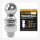 Gushill Usa GH40090 Chrome Trailer Hitch Ball, 10,000 Lbs, 2-INCH 2" New. Price: $34.99.