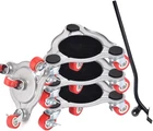 4 Pack Triangle Wheels Furniture Movers Dolly Load Capacity Mover... New. Price: $35.95.