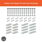 Curt 2020219547 Lippert Universal Tandem Axle Repair Kit - Nylon Bushing New. Price: $113.99.