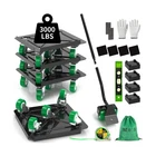 Nest Easy Heavy Duty Furniture Dolly 360 Rotating 5 Wheels, Al... Usa Fast New. Price: $50.21.