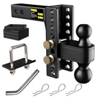 Tirol Adjustable Trailer Hitch - Fits 2 Inch Receiver, 6'' Rise/drop For Truc... New. Price: $132.00.