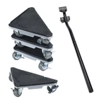 Furniture Moving Dolly 3 Wheels Heavy Duty Movers Lockable Lifter Mover... New. Price: $51.13.