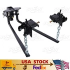 1200 Lbs Black Towing Round Bar Weight Distribution Hitch Kit With / Sway Shank New. Price: $288.00.