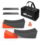 Nilight Rv Leveler - 2 Pack Camper Leveling Blocks Ramp Support Dual Axles, New. Price: $62.29.