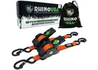 Rhino Usa TD-RSRE2X10-ORG-R Retractable Ratchet Straps 10' 2-PACK Orange New. Price: $92.32.