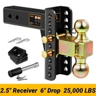 Xpe Trailer Fits 2.5 Inch Receiver, 6 Adjustable Drop Hitch, 22000LBS New. Price: $139.99.