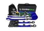 Rhino Usa HDKIT-2PK-BLU 1.6" X 8' Ratched Tie-down Set 2-PACK Blue New. Price: $55.88.