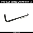 Curt Spring Bar, Round, 10K Lbs, Replacement, Fits Mv Hitch, 31-5/8 Inch, 17115 New. Price: $100.99.