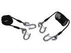 Blue Ox Safety Cable Kit BX88196 Heavy-duty Towing Accessory 7,500 Lb Capacity New. Price: $80.71.