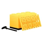 Camco 44515 Fasten Yellow Leveling Blocks T-handle 10 Pieces New. Price: $94.88.