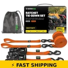 Rhino Usa Heavy Duty Ratchet Tie-down Set 2PC 5,208LB Break Strength New. Price: $62.99.
