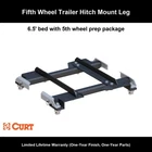 Curt 2016-2019 Chevy Silverado 3500 Hd 6.5' Bed 20K 5TH Wheel Roller Adapter New. Price: $220.79.