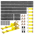 Vevor E-track Tie-down Kit 8 Pcs Rails Include 36 Accessories New. Price: $118.90.