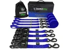 Rhino Usa TD-GC1.6X15-BLU 1.6" 15' Heavy Duty Ratchet Tie-down (4-PACK) Blue New. Price: $85.25.