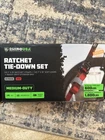 Rhino Usa Retractable Tie-down Set 4-PACK Red Ratchet Straps 600LBS New. Price: $28.99.