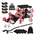 Myuea Dolly,furniture Movers With 5 Wheels,carbon Steel Panel Heavy... New. Price: $61.71.