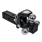 Buyers 1802280 Adjustable Chrome Tri-ball Hitch W/ Pintle Hook For 2.5" Receiver New. Price: $124.45.