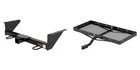 Curt Front Mount Trailer Hitch Receiver W/ Fixed Cargo Carrier Tray 300LBS 31199 New. Price: $490.99.