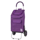 Dbest Products Trolley Dolly Purple Foldable Shopping Cart For Groceries With... New. Price: $67.79.