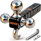 Orcish Trailer Hitch Tri-ball Mount With Tow Hook & Pin, Chrome ... New. Price: $54.50.
