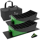 Camper Leveling Blocks & Wheel Chocks: 8-PIECE Set For Safe Trailer Support New. Price: $51.98.