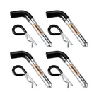 Trailer Hitch Pin & Clip 4 Pack - Fit For 2" Receiver 5/8" Diameter, Black New. Price: $24.97.